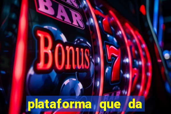 plataforma que da para depositar 1 real